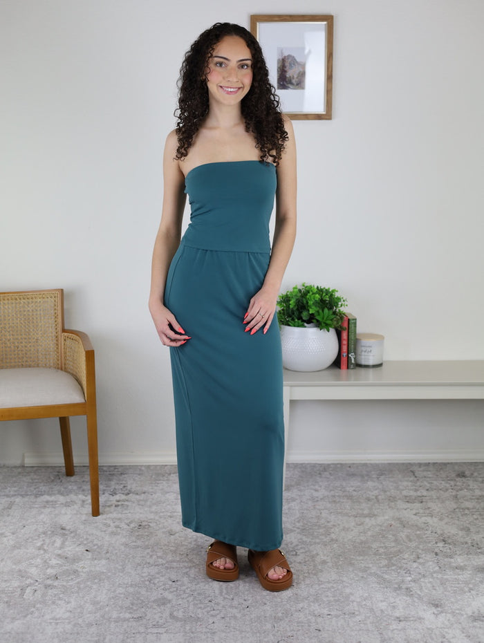 Margot Strapless Top & Skirt Set