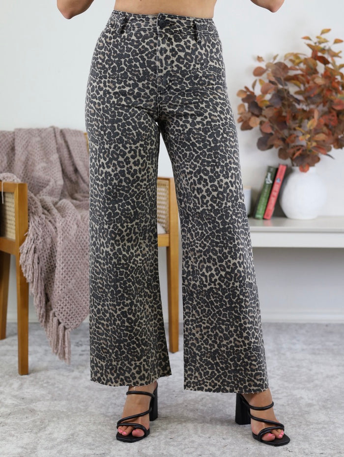 Tabatha Leopard Print Pant