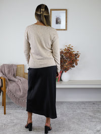 Z Supply - Izabel Luxe Satin Skirt