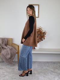 Stagecoach Oversized Sweater Vest - Final Sale