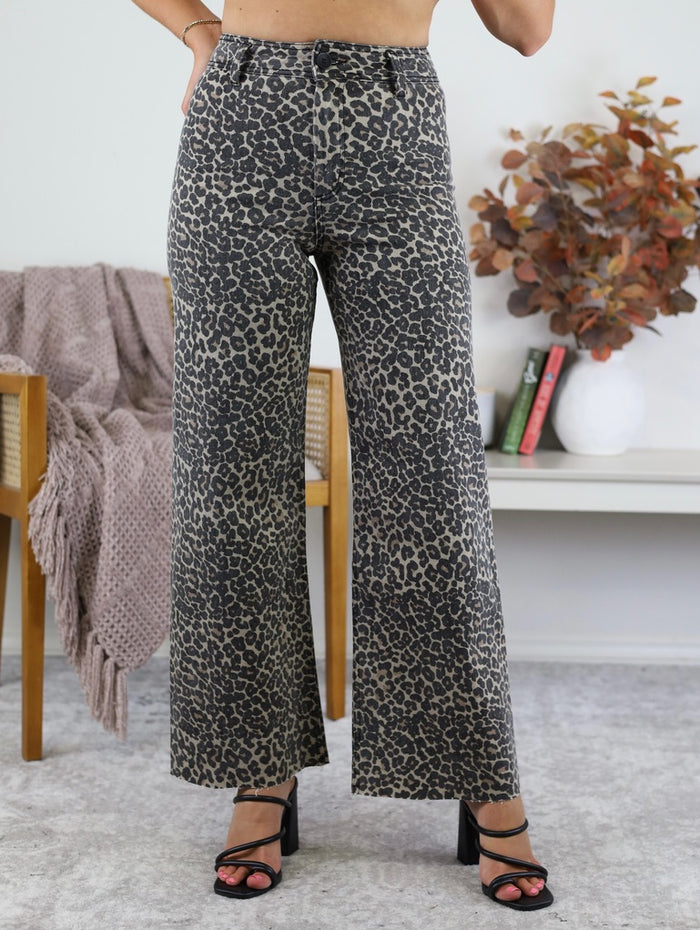 Tabatha Leopard Print Pant