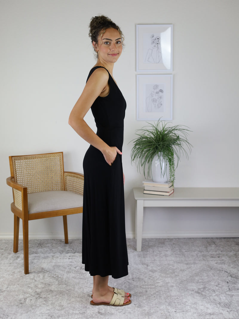 Bianca V Neck Jumpsuit