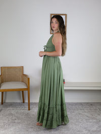 Whitner Halter Maxi Dress