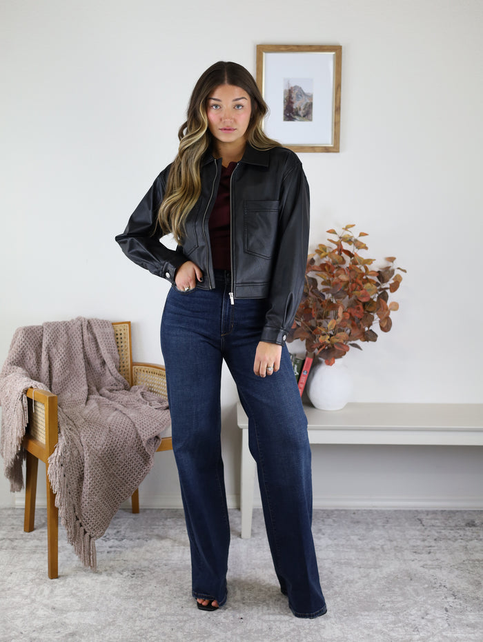 Z Supply - Heritage Faux Leather Jacket