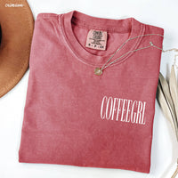 Chloe Vs Tank - Coffeegrl Coffee Comfort Colors Tee *19 Colors (S-3X): Large / Espresso