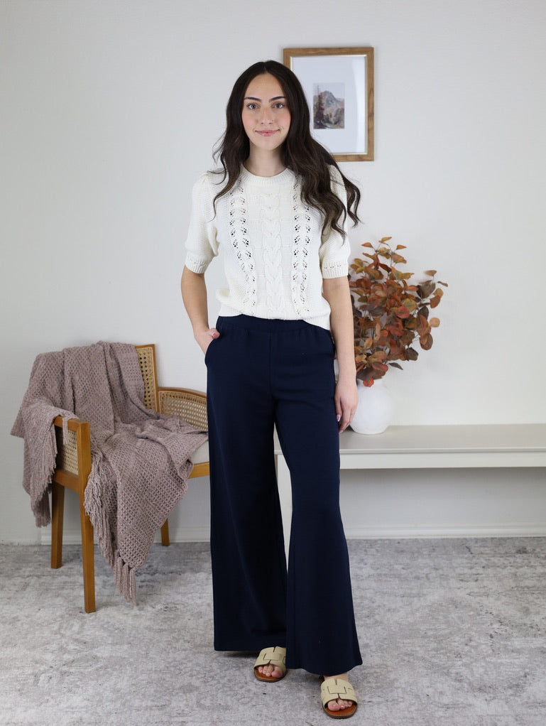 Santana Chunky Cable Knit Sweater