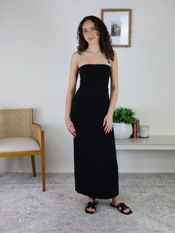 Margot Strapless Top & Skirt Set