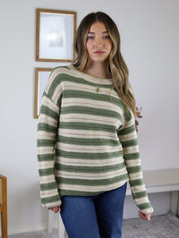 Ollie Chunky Striped Sweater