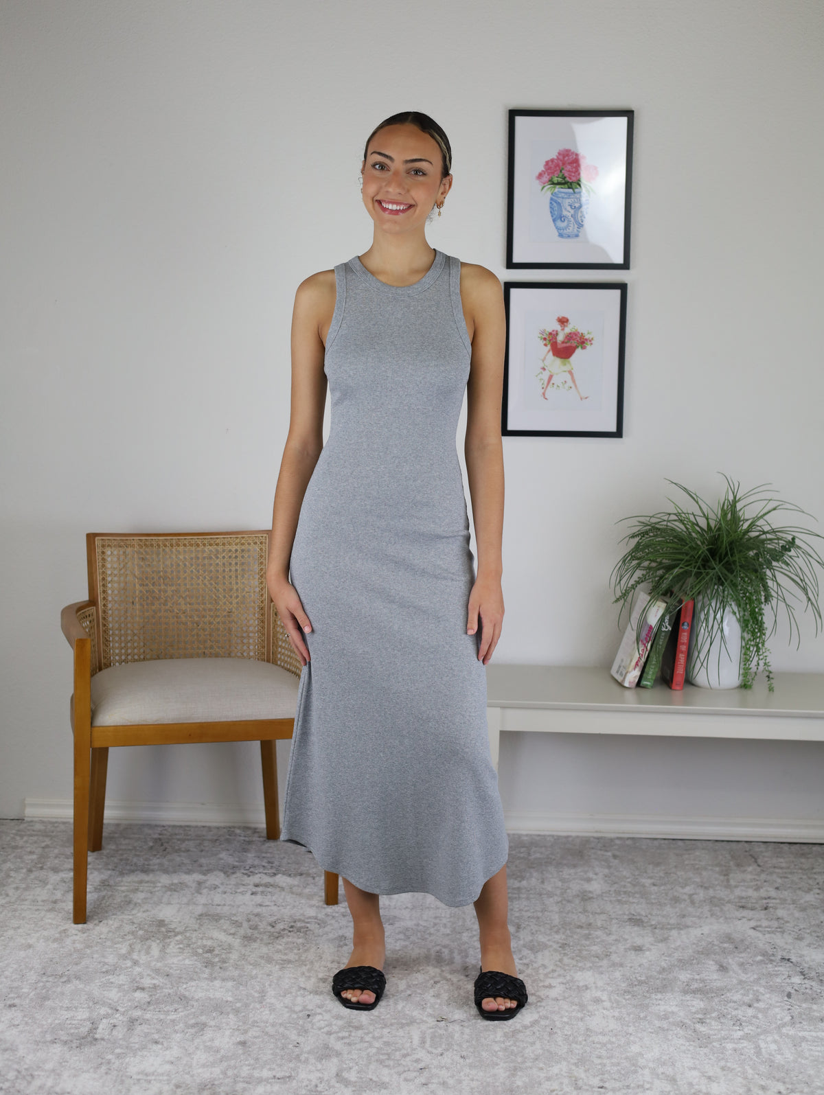 Z Supply - Goodwin Midi Dress - Grey