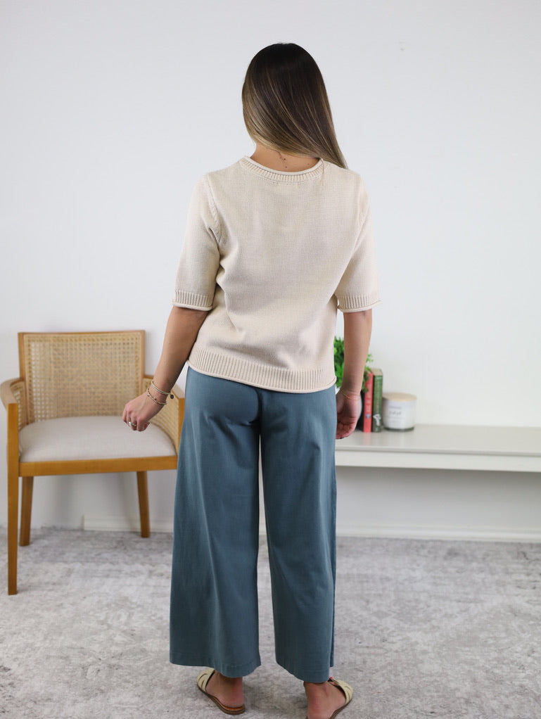 West Raw Edge Sweater