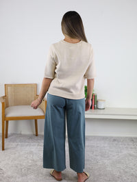 West Raw Edge Sweater