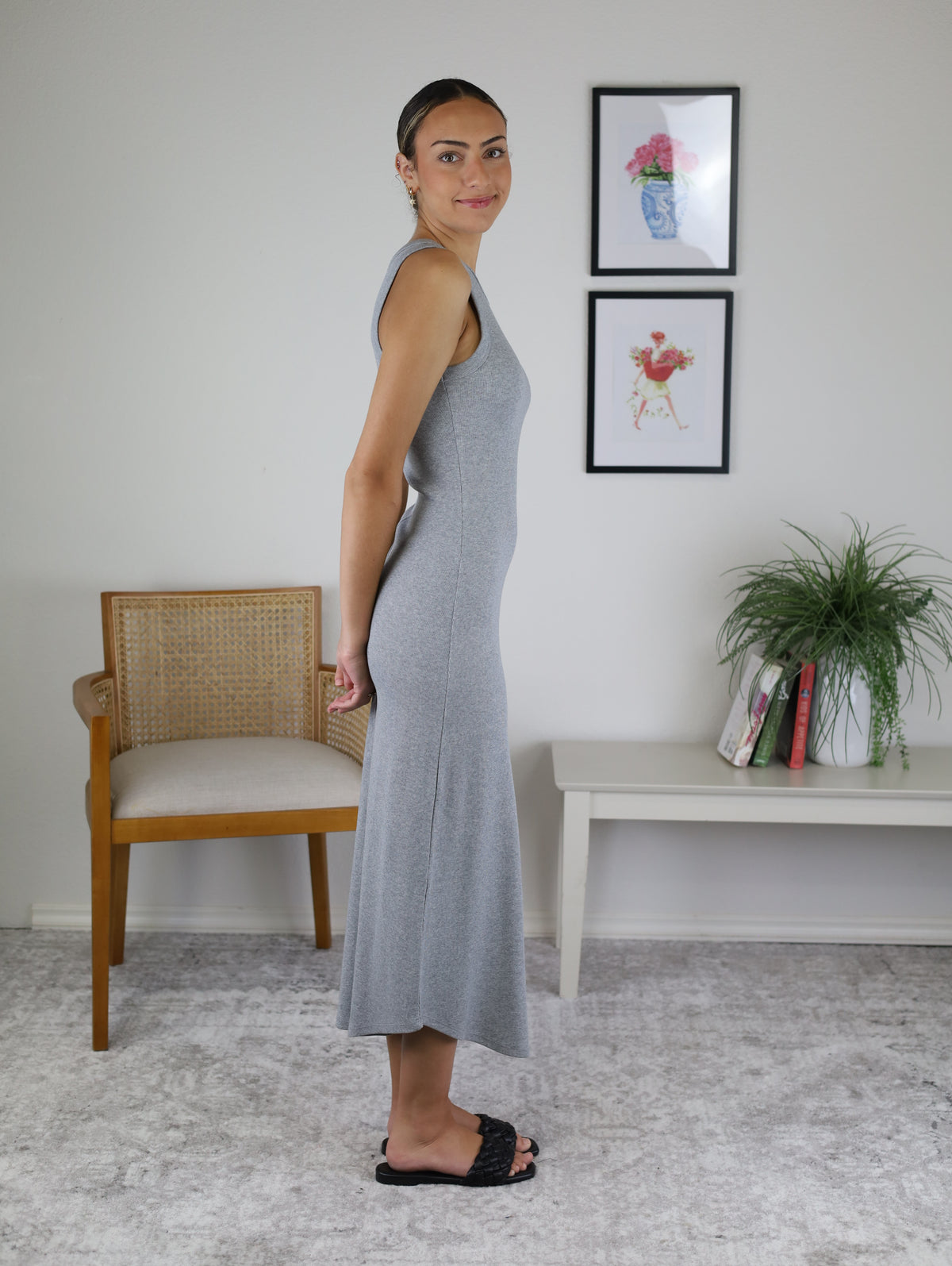 Z Supply - Goodwin Midi Dress - Grey