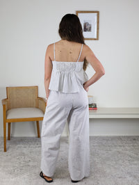 Cece Striped Cami Top and Pant Set