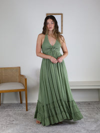 Whitner Halter Maxi Dress