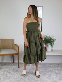 Trudie Ruffle Tier Maxi Skirt or Dress