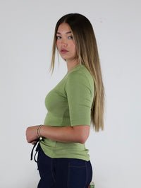 Crew Short Sleeve Top - Matcha