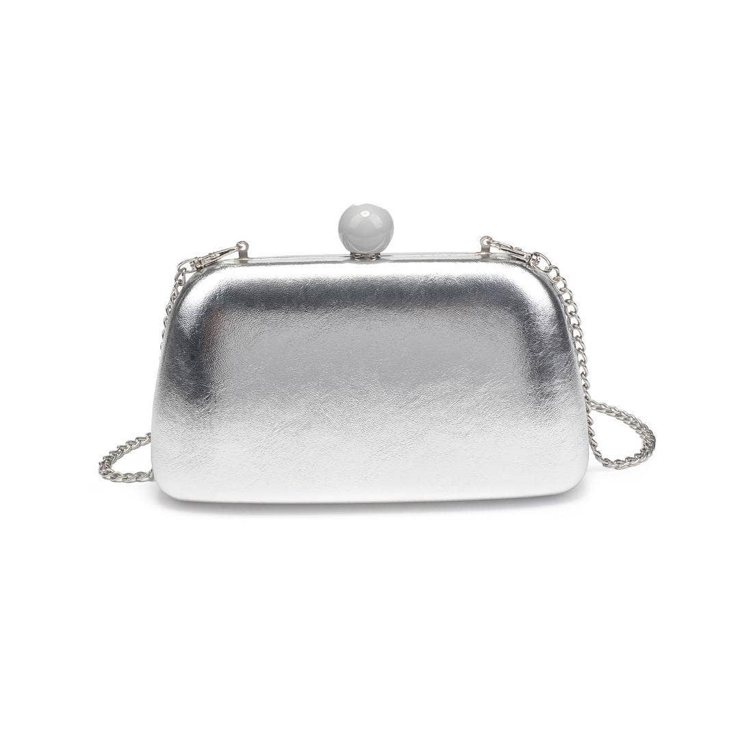 Sahara Evening Bag: Silver
