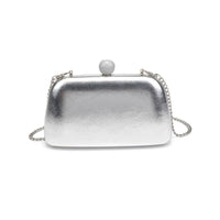 Sahara Evening Bag: Silver