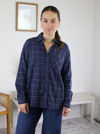 Denver Oversized Flannel Shirt - Final Sale