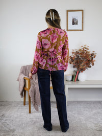 Dawn Floral Print Blouse - Final Sale