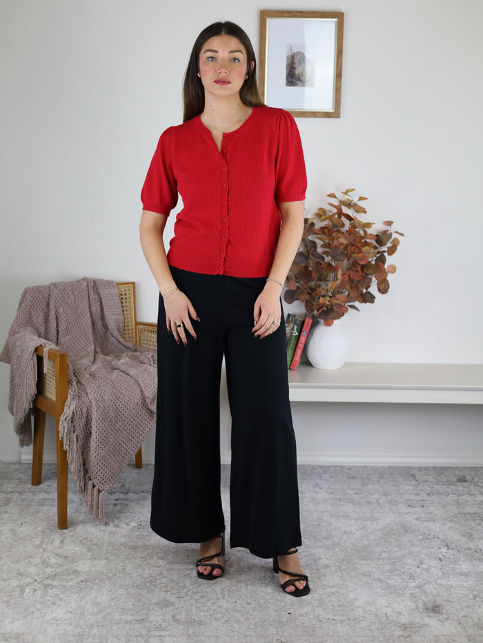 Myra Short Sleeve Cardigan