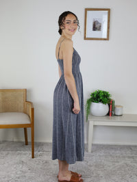 Romy Striped Maxi Dress