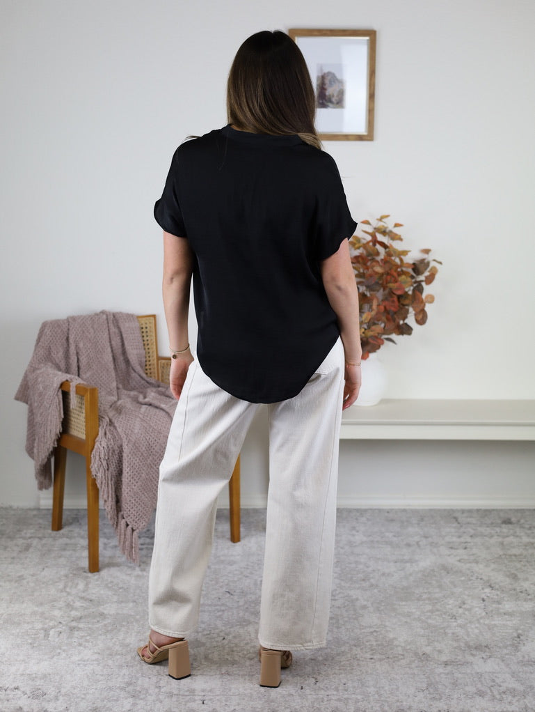 Debbie Drop Shoulder Blouse