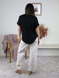 Debbie Drop Shoulder Blouse