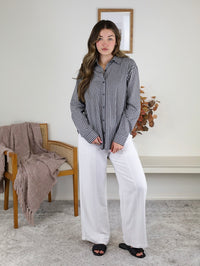Seaport Button Up Top