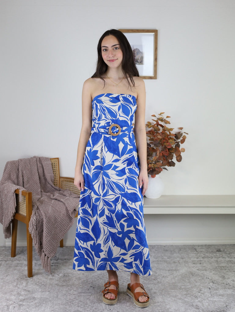 Mykonos Strapless Maxi Dress