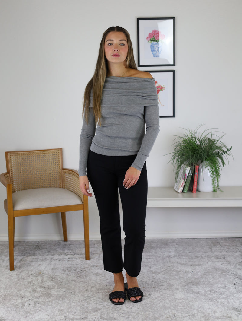 Debi Off Shoulder Sweater