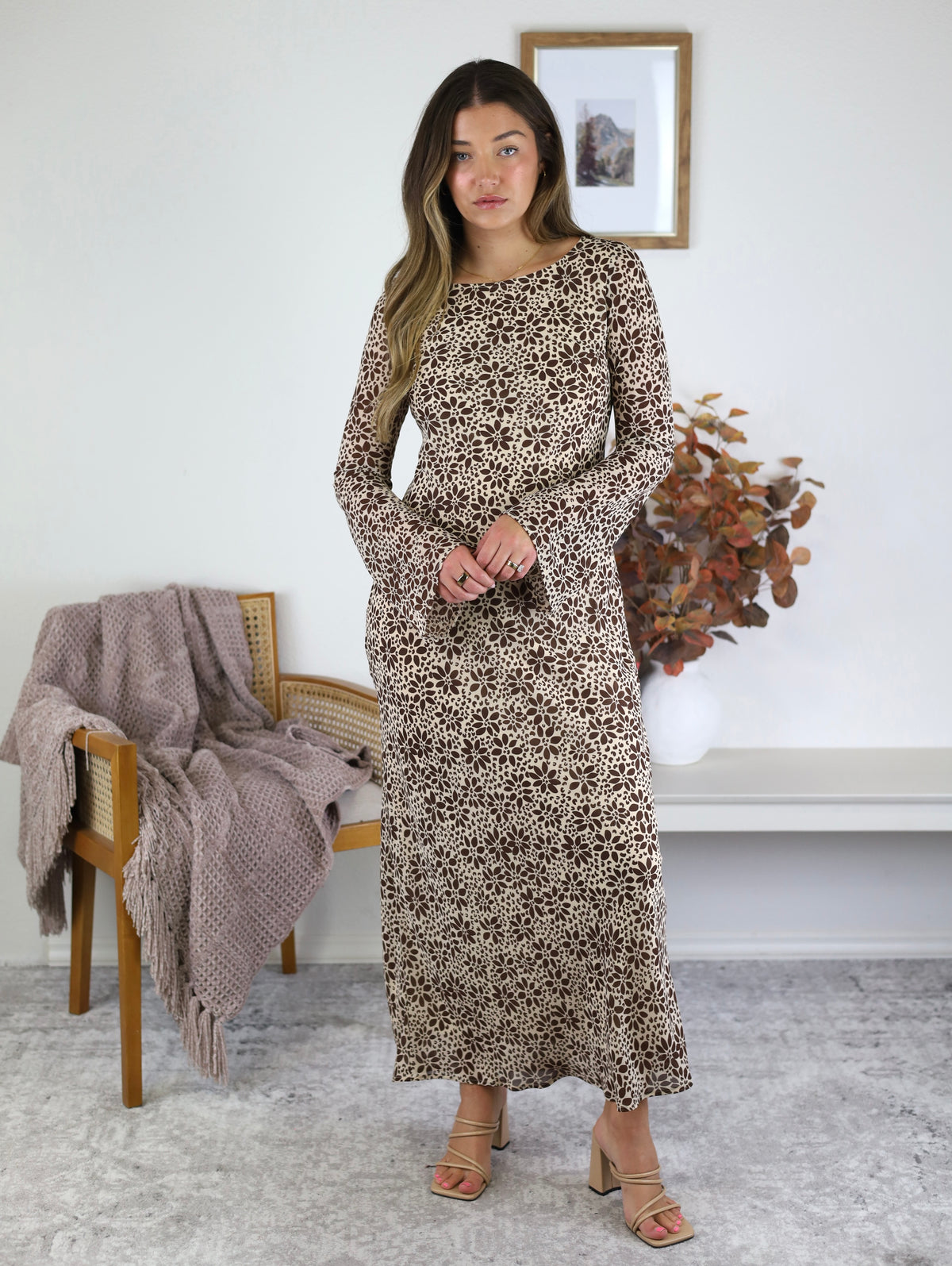 Campbell Floral Maxi Dress