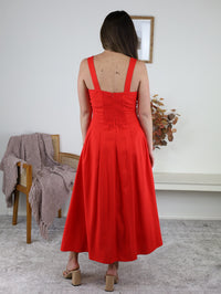 Heaven Sent Seam Detail Maxi Dress