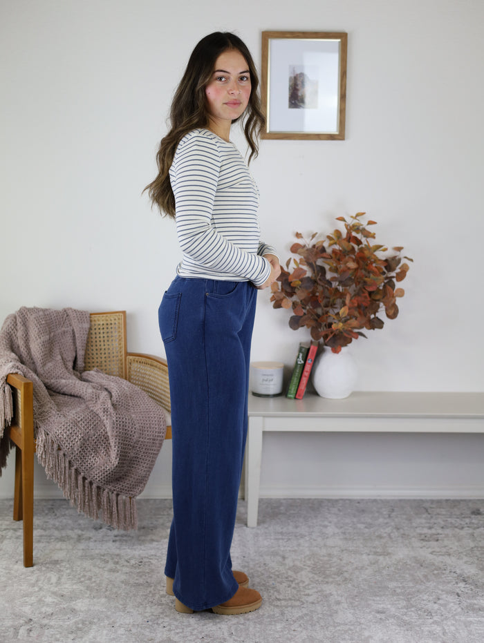 Z Supply - Hunter Knit Denim Pant