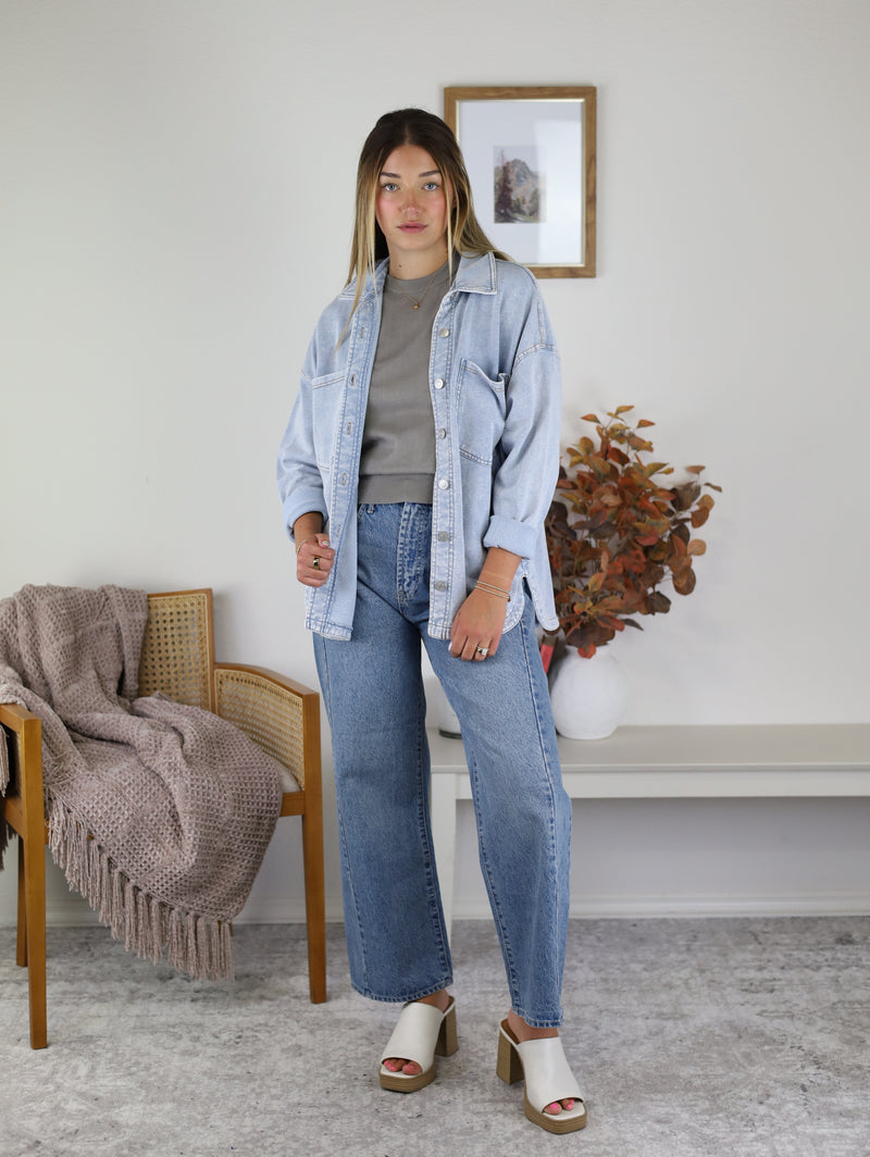 Z Supply - All Day Knit Denim Jacket