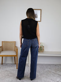 Kennedy Collared Sweater Vest Top