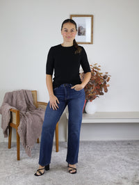 Crew Short Sleeve Basic Top