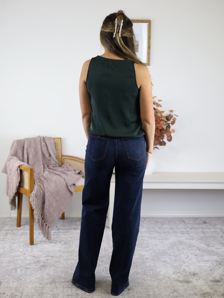 Mable Button Front Tank Top