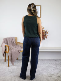 Mable Button Front Tank Top