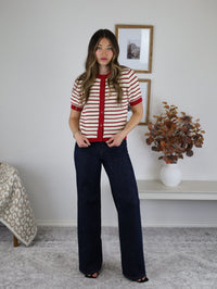 Avery Stripe Cardigan