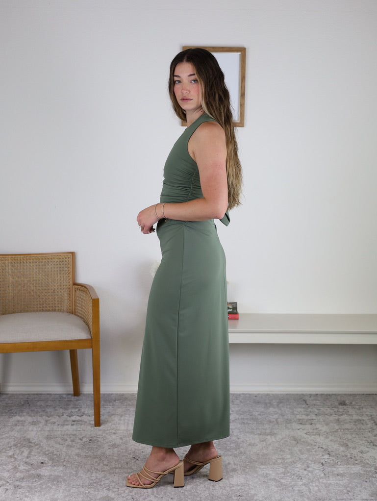 Shanna One Shoulder Maxi Dress