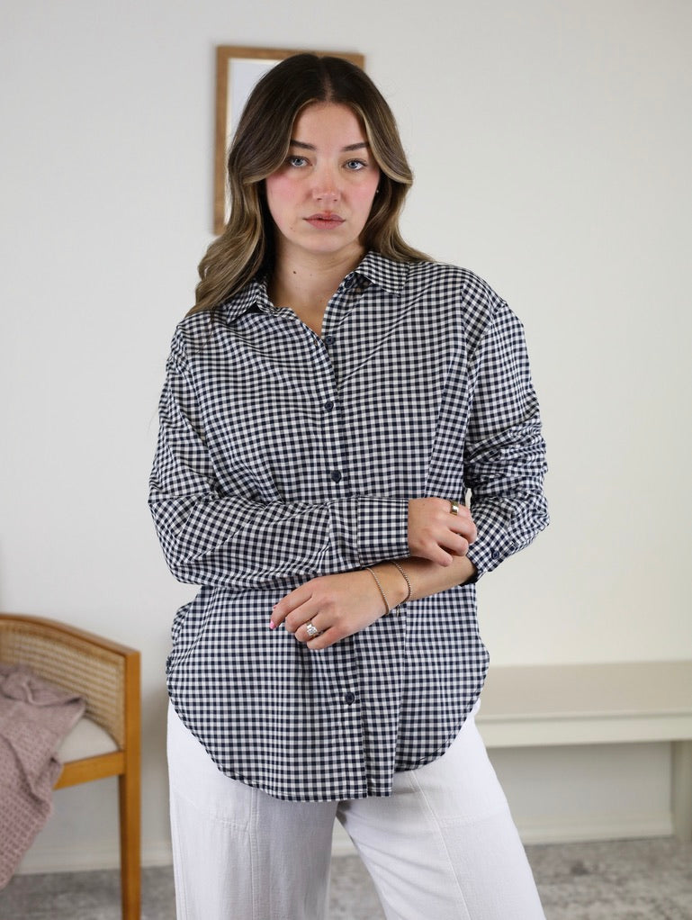 Seaport Button Up Top