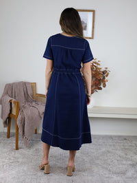 Dani Denim Delight Midi Dress
