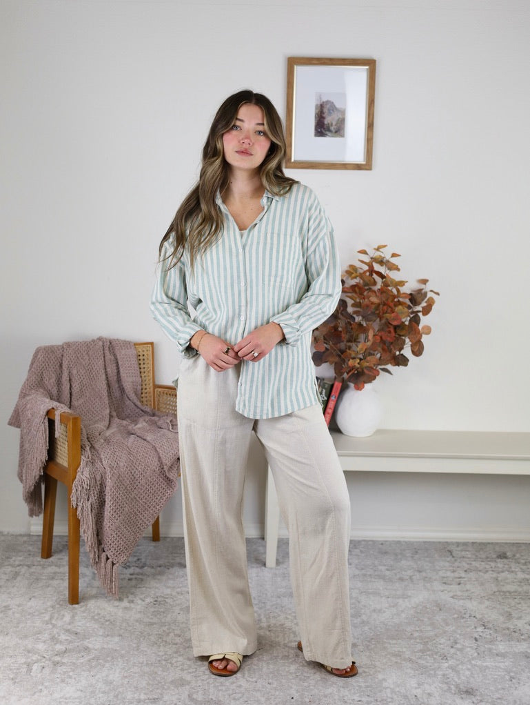 Solana Pant- Oat