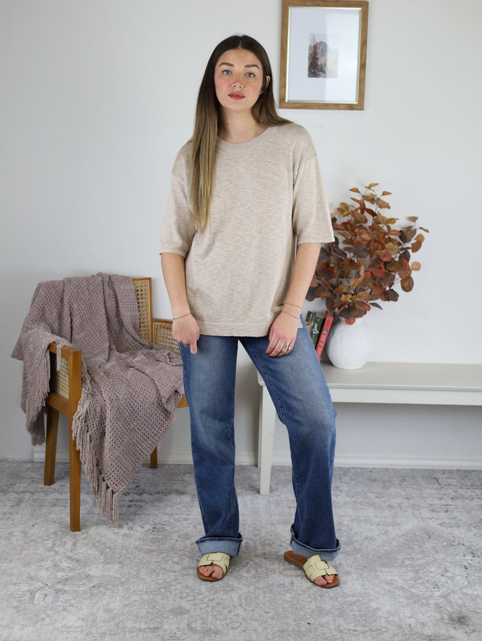 Ronnie Short Sleeve Sweater