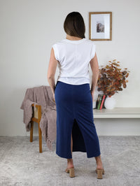 Z Supply - Gail Jersey Denim Midi Skirt