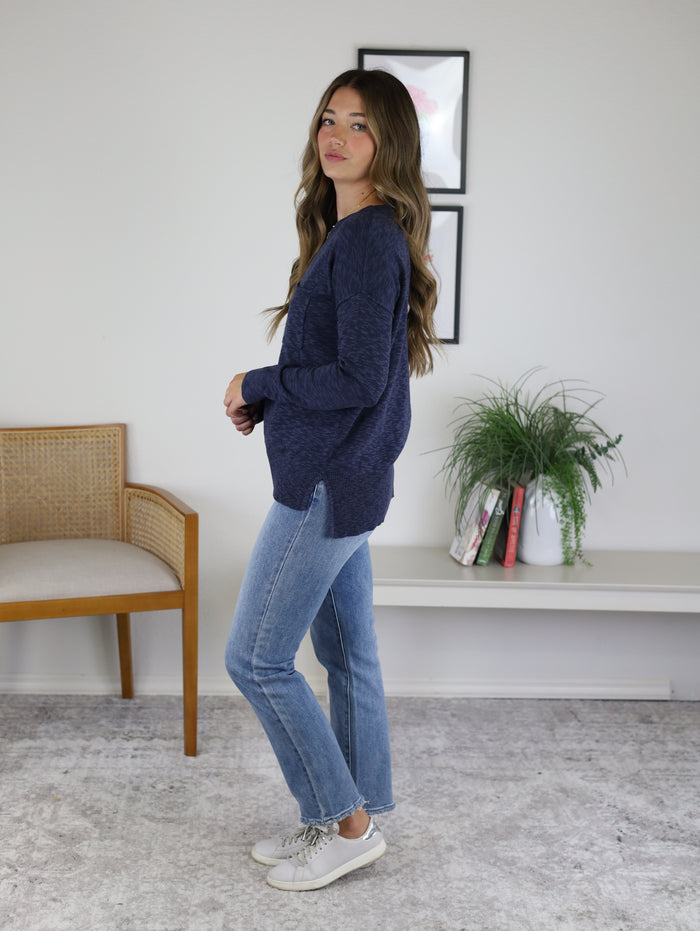 Eloise Slub Crewneck Sweater