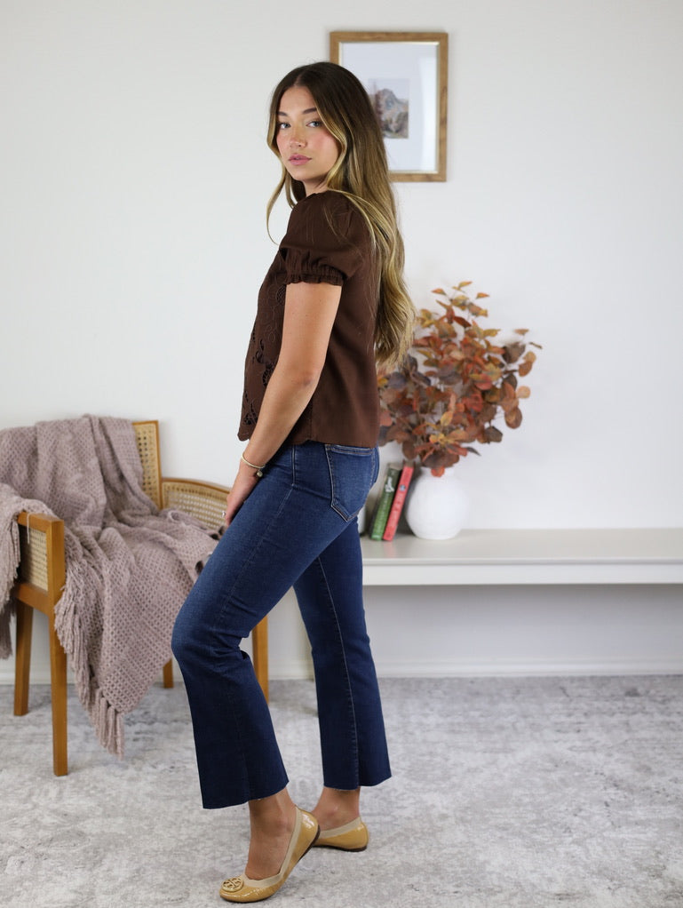 Ashland Embroidered Blouse - Final Sale