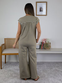 Mora Striped Jumpsuit