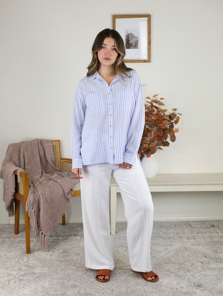 Serena Cotton Blend Shirt